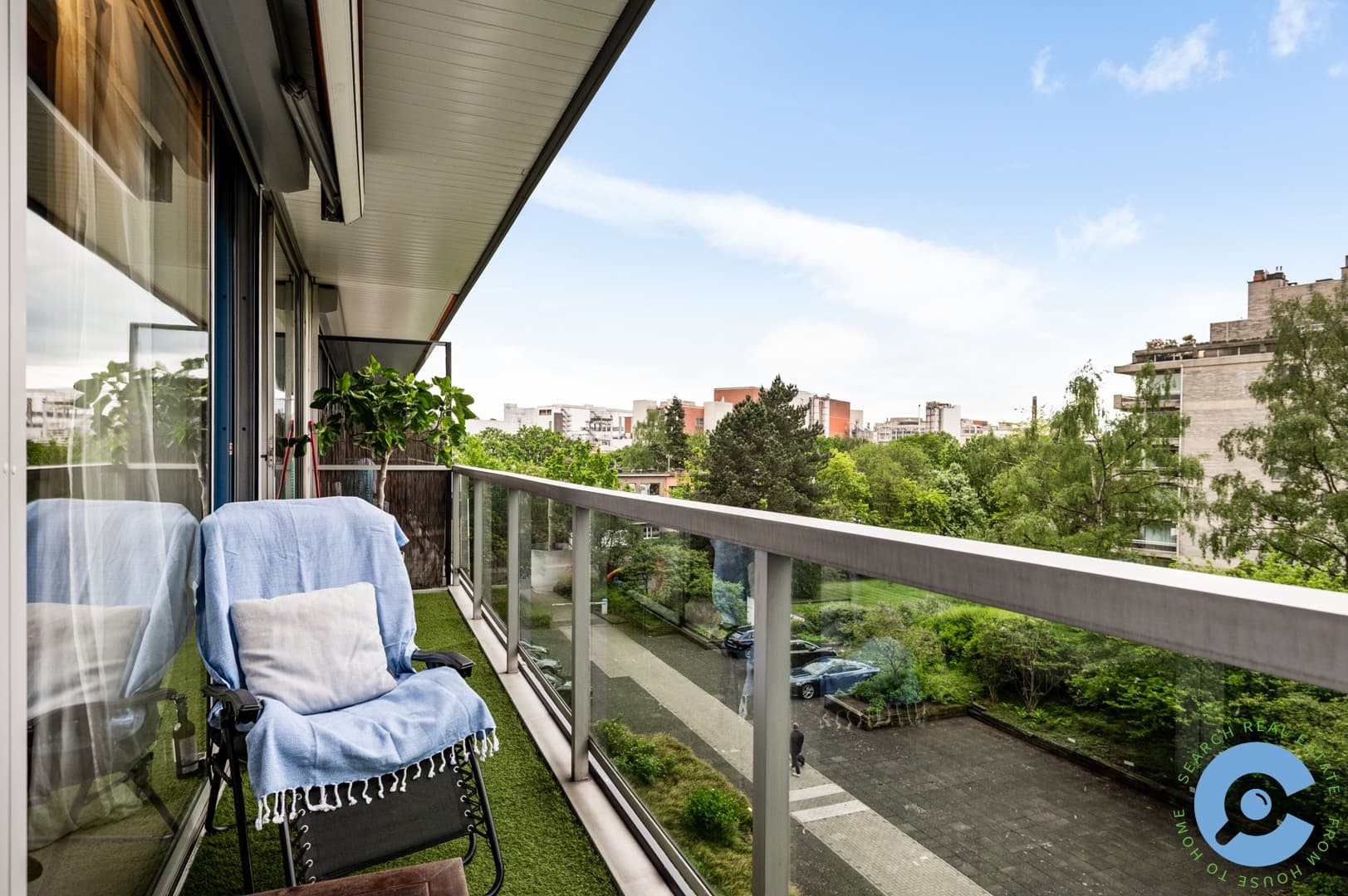 Ruim appartement met 2 slaapkamers en 2 terrassen! 13
