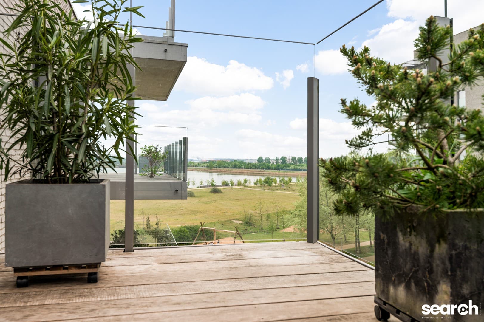 Energiezuinig 2 slaapkamer appartement met terras. 8