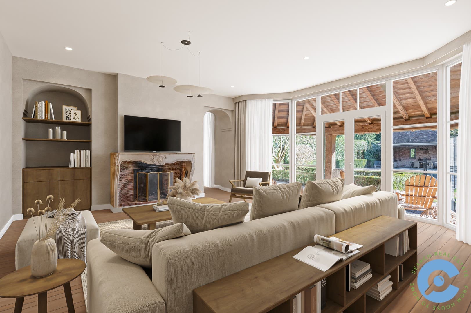 Exclusieve villa met parktuin en zwembad 8