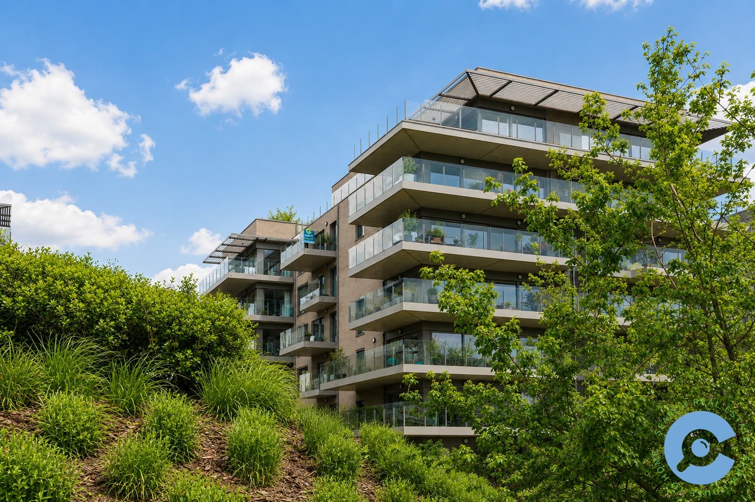 Energiezuinig 2 slaapkamer appartement met terras. 14
